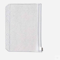 온지니엘 데코포켓 A6 바인더 리필 PVC 파일바인더, 지퍼백