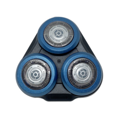 필립스 S6000 S6011 S6015 S6840 S6550 S6580 S6670 S6688 S6875 S6840 S5266 면도날 블랙용 교체 면도기 헤드, [01] BlackBlue, 블랙&amp;블루