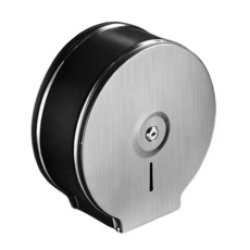 업소용 대형 스텐 점보롤 케이스 화장지 휴지 디스펜서, 실버, 1개