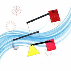 Flensted Mobiles 플렌스테드 모빌 바우하우스 행잉 66cm - 덴마크 수제 고급 너도밤나무 XD