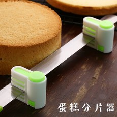 麥焙 蛋糕分片器, 1個, 綠色/粉色 隨機(2入)