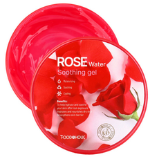 푸드어홀릭 로즈 워터 장미수 함유 수딩젤 300ml, 1개