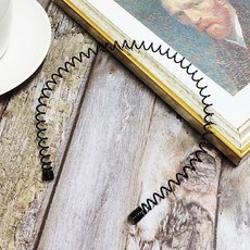 머리끈 스프링 철 헤어끈