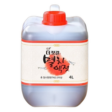 (주)더젓갈 멸치액젓(원액) 맛있는김장, 4L, 1개