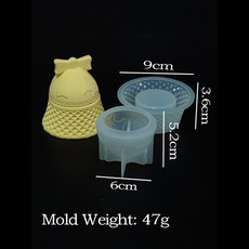 뚜껑 촛불 항아리와 콘크리트 실리콘 금형 DIY 라운드 꽃 냄비 공예 석고 수지 Storege 상자 주조 금형 홈