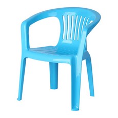 HOUSE兒童椅 靠背休閒椅 板凳 小椅子 塑膠安全椅, 藍色, 1件