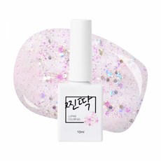 찐딱 프리미엄 네일아트 젤컬러 젤네일, 1개, 10ml, JJ064G (트윙클 핑크 글리터)