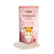미니쇼 햄스터 냄새제거 모래 사과향 (1kg) MS-022, 1kg, 1개