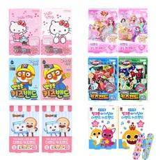 어린이 키즈 밴드 핑크퐁 헬로카봇 키티 시크릿쥬쥬 브레드이발소 뽀로로 캐릭터밴드 모음, 시크릿쥬쥬 표준형 16매입, 1개, 16개입