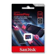SanDisk GamePlay microSDXC A2 V30 U3 手機與掌上型遊戲記憶卡, 128GB, 1個