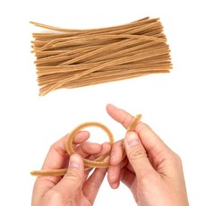 EM01 모루인형 만들기 부자재 모루철사 연갈색털 100개입