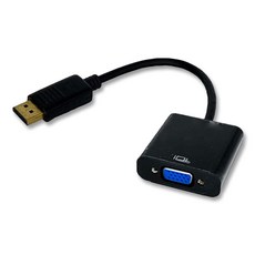 DP VGA V11 케이블 HD to 포트 디스플레이 변환 nrb*5437ZC, 굿데이1004 본상품선택, 2개