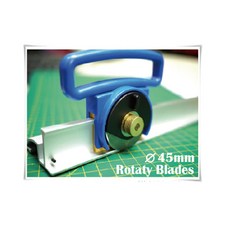 鋁製切割尺 LS-530、LS-680、LS-990、LS-1350 裁布尺 輪刀尺 可替換 45mm 輪刀片, 1個, LS-1350