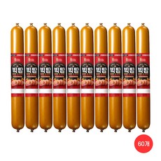 롯데웰푸드 빅팜 불닭 간식 소시지, 60g, 60개