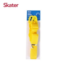 日本 Skater 彈跳式替換吸管上蓋 吸管 480ml替換吸管/水杯兒童水壺, 替換背帶-黃, 1個