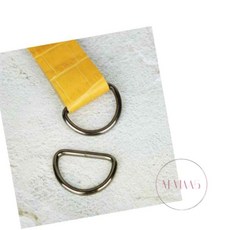 엠비아5 라운드 D링 흑니켈 32mm 2P 스트랩고리