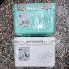 SHINWA 伸和 HOLIDAY LAND 7/11L 冰箱 白色/水藍色 露營 海釣 船釣, 1個, 7L 白色-超商