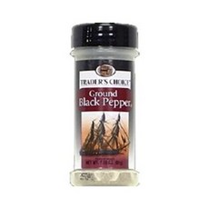 Trader's Choice 그라운드 블랙 페퍼, 1개, 61g