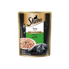 家有萌寵 SHEBA鮮饌包貓餐包主食餐包70g，多種口味可選，補充水分，維持健康活力, 1個, 鮪魚口味