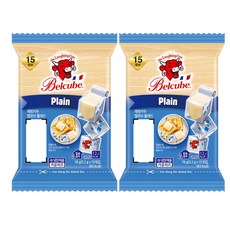 래핑카우 벨큐브 15큐브 플레인 2개, 78g