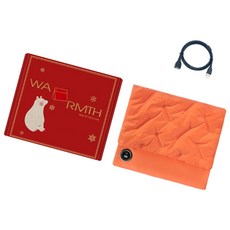 디지털 디스플레이 폭발 방지 충전식 히팅 패드 USB 충전 소프트 편안한 안전 사용, A, 1개, 13AC2012520_SWX