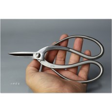 【小樹安每】盆栽鋏 185mm，園藝修剪工具，鋒利耐用，人體工學設計，輕鬆修剪盆栽枝條, 1個