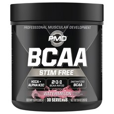 胺基酸BCAA Stim Free補充粉 西瓜口味, 1個, 267g