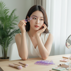 눈썹 그리기 가이드 틀 8종 세트 초보자 메이크업 템플릿 B1, 눈썹가이드8종