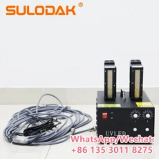 프린터 UV 램프 크기 120 × 20mm LED 경화 조명 395nm UV 잉크 경화 소프트 잉크 Faltbed 인쇄 I3200 TX80, 01 395nm, 01 빠른  Mainland, 02 2 lamp set, 1