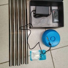 台灣工廠 藍色款式 音頻震動敲打震樓神器 送USB音樂檔案 110v, 1個, 遠端控制器