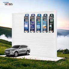 루체트리 에어컨필터 제네시스 GV80 정품 전용 탈취제 세트 차량용, 오션블루