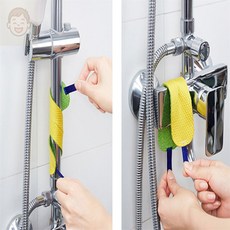 행스토어 수전 물때 제거용 걸레 주방물때청소, 1개