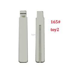 쿠쿠스토어 10개 15 # TOY2 KD 자동차 키 블레이드 스마트 원격 Uncut Toyota Lex BYD Flip 빈 블랭크, 01 15 toy2, 01 10pcs