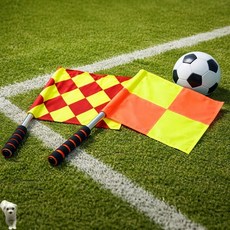 꿀이맘 경기용 부심기 축구깃발, 대