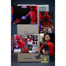 Hot Toys 蜘蛛人 返校日 1/4 比例珍藏人偶 QS014b 特別版, 1個