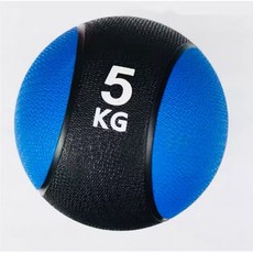 硬式橡膠藥球1KG-8KG 健身重力藥球 健身球 牆球 顏色隨機出貨, 詳見包裝, 1個, 5kg