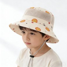 시월에인절 아동용 버키햇 벙거지 모자 여름 썬햇