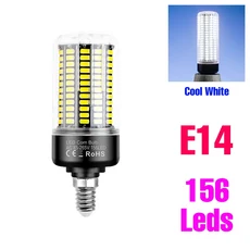 30W LED 콘 전구 E27/E26 실내 220V 천장 램프 E14 스포트라이트 가정용 조명 무플리커, 37 E14 25W Cool White