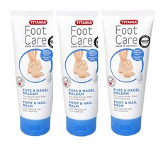 티타니아 풋 앤 네일 밤, 3개, 100ml