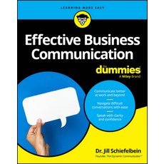 (영문도서) Effective Business Communication for Dummies Paperback, English, 9781394181148