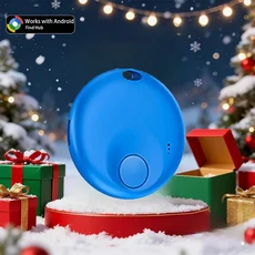 크리스마스 트래커 태그 구글 파인드 허브 안드로이드 활동 추적기 웨어러블 기기 자동차 키 전자제품, 04 Blue