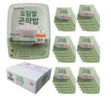 대신곤약 저항전분 도담쌀 곤약밥, 150g, 25개