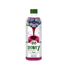 참존식품 블루베리7 원액 주스, 3개, 835ml