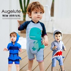 Baby童衣 男女童可愛卡通印花泳裝 造型連身泳衣 88319