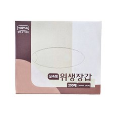 롯데 이라이프 위생장갑 실속형, 200개입, 1개