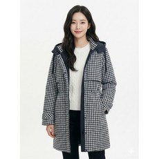 크로커다일레이디 모노톤트렌치형코트 블랙 CLCSCT104