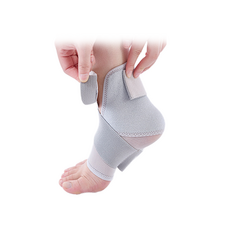 윤유바움 발목보호대 아대 밴드 남여공용 스트랩 보호대 발목고정 밴드 통기성, 화이트그레이, 2개