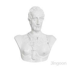 석고 흉상 마그넷 가타멜라타 장군 보드