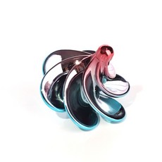 컬러풀 에어 팽이 바람 회전 스트레스 해소 책상용 창의 완구, 란킨 더블 컬러