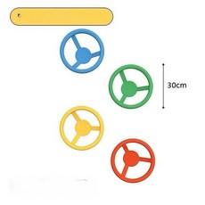 어린이 클라이밍 홀드 세트 스트레스 해소 장비 마그네틱, 원형 받침 등반봉 단일